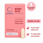 Boric Acid Vaginal Suppository